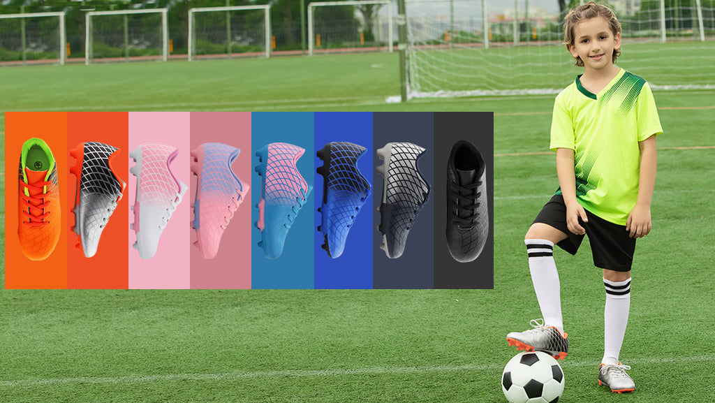 Kids' Lace-Up Soccer Cleats: Unleashing Creativity and Performance
