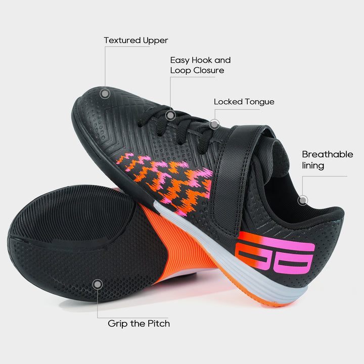 Black/Orange