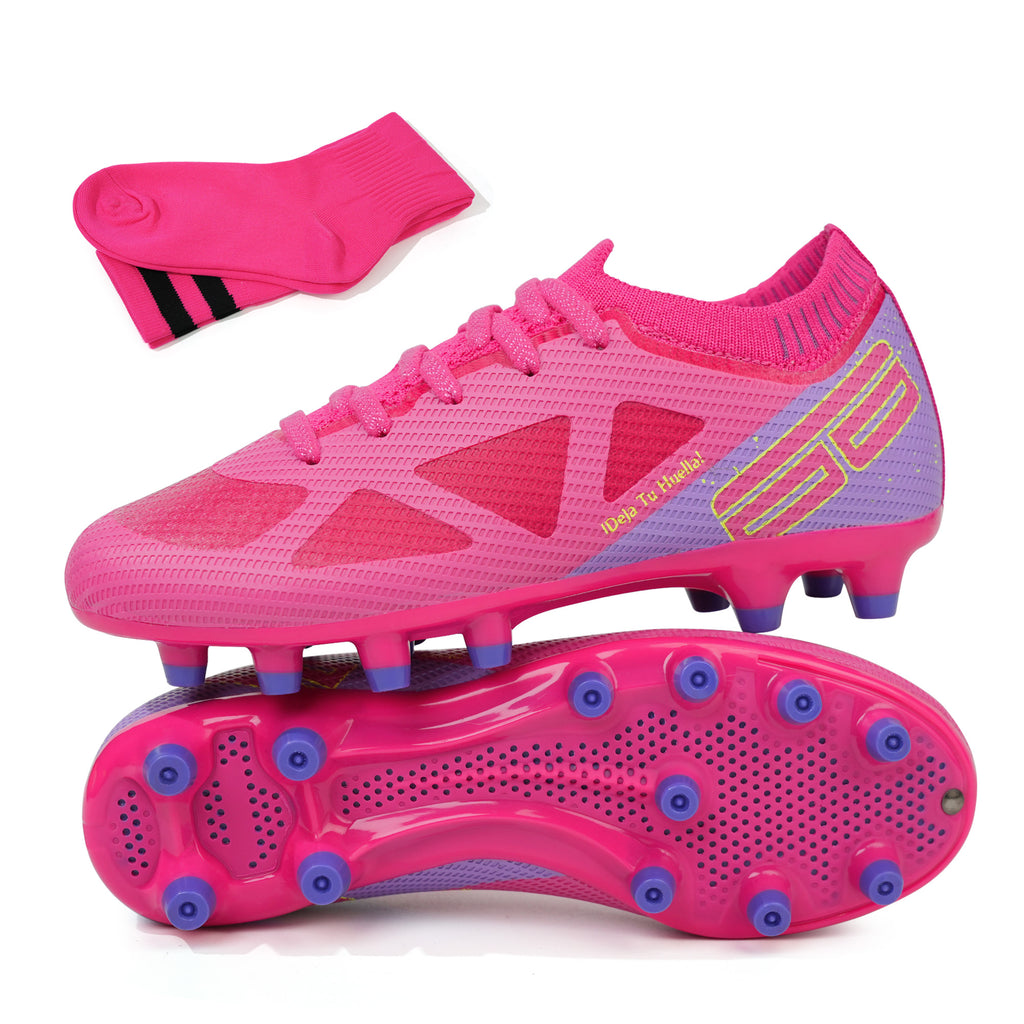 FlexiFit Firm Ground Soccer Cleats with Sock – brooman