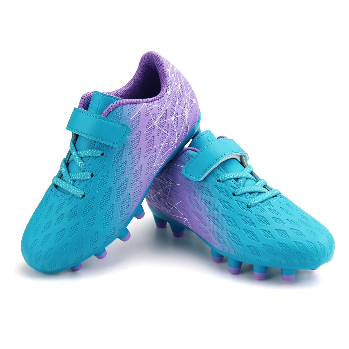 Kids hot sale purple cleats