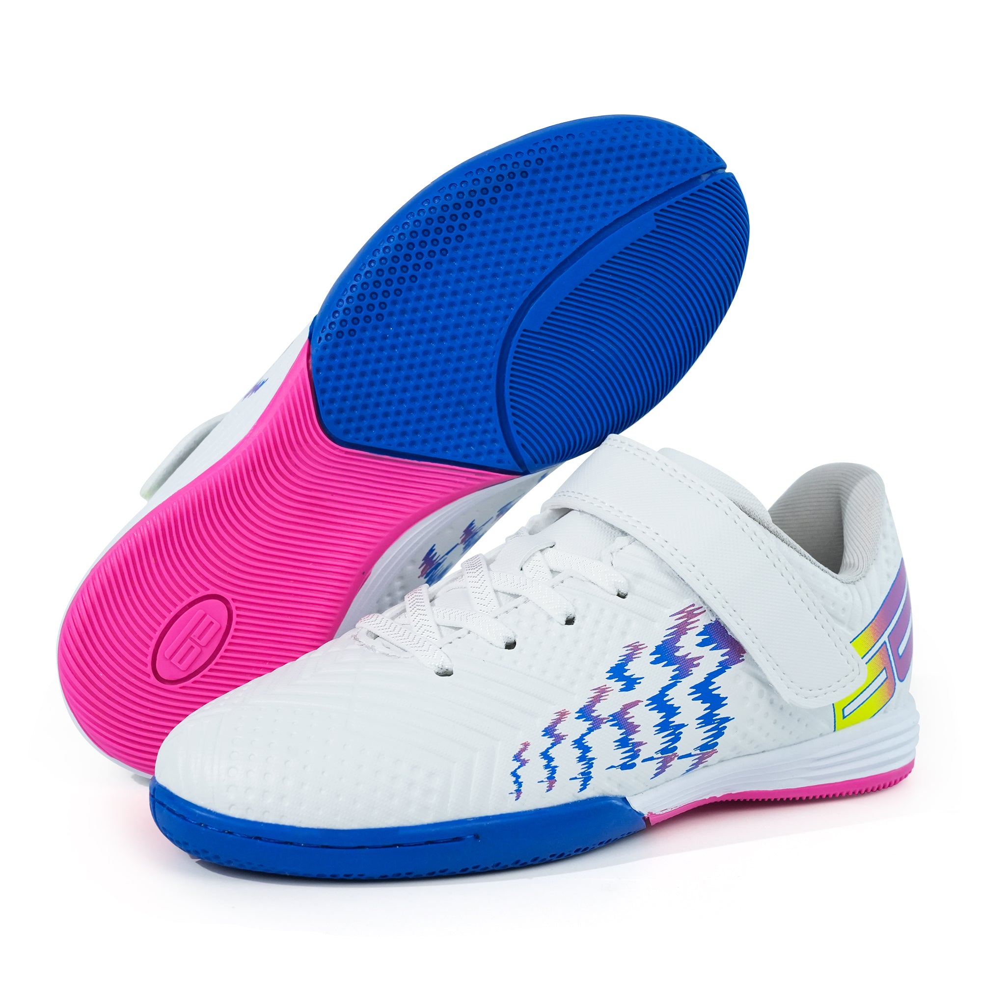 rainbow indoor soccer shoes